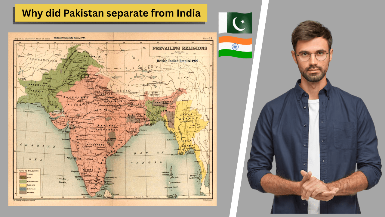 Why did Pakistan separate from India-min